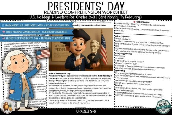 Bringing History to Life: A Practical Guide to Presidents' Day Reading Comprehension
