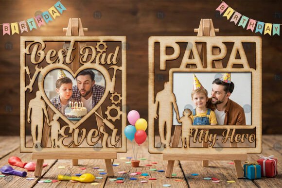 Celebrating Dad: A Guide to the Father’s Day Photo Frame SVG Bundle