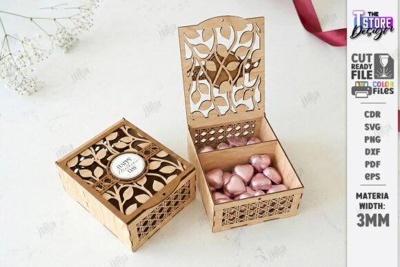 Crafting Elegance: The Art of Laser-Cut Flower and Chocolate Gift Boxes