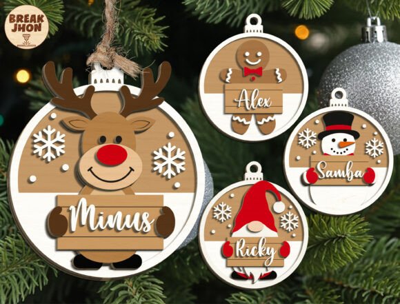 Crafting Magic with Personalized Christmas Ornament SVGs