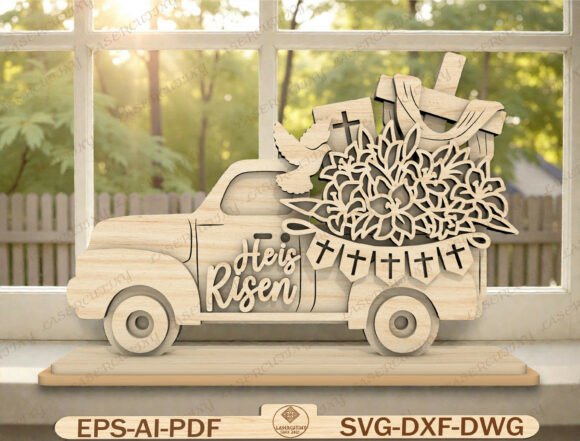 Evaluating the Christian Cross Floral Stand Sign SVG for Easter Decor