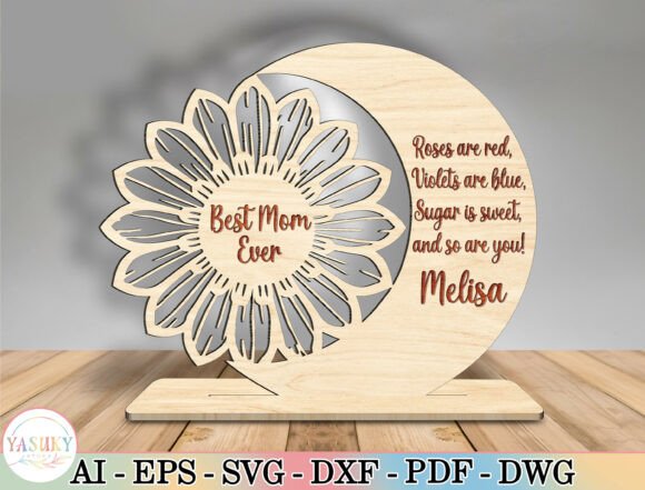 Integrating the Best Mom Ever Sunflower Sign SVG into Your Gift-Making Workflow