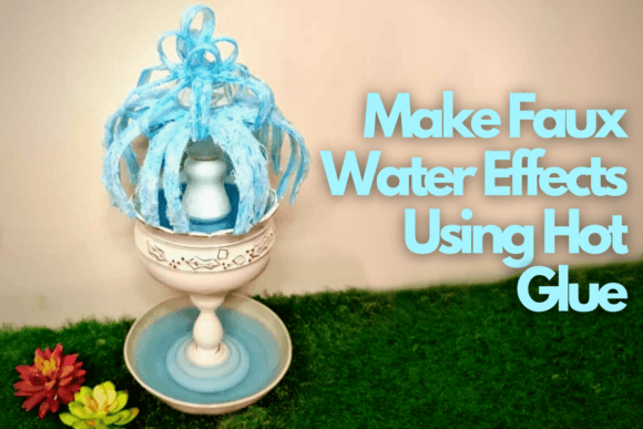 Mastering Realistic Faux Water Effects Using Hot Glue for Miniature Projects