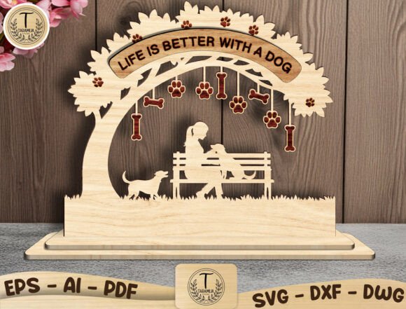 Strategic Design Decisions: Maximizing the Value of the Life is Better with a Dog SVG
