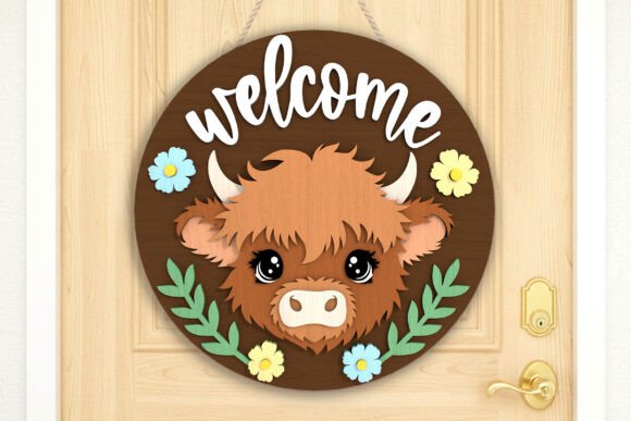 Welcome Buffalo Door Sign SVG Guide